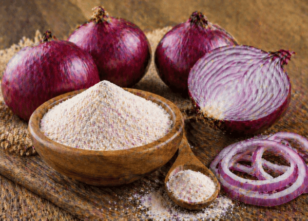 Dry onion powder