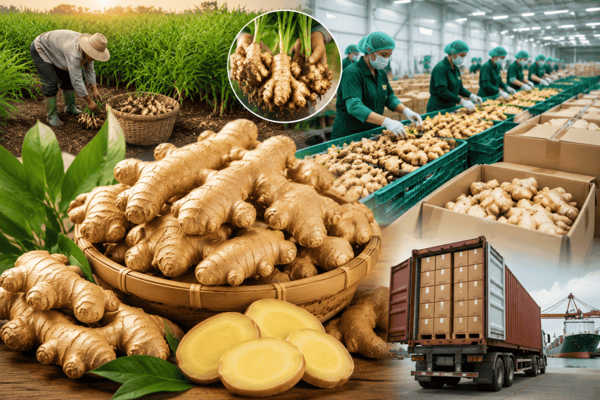 Fresh Ginger Exporter & Supplier