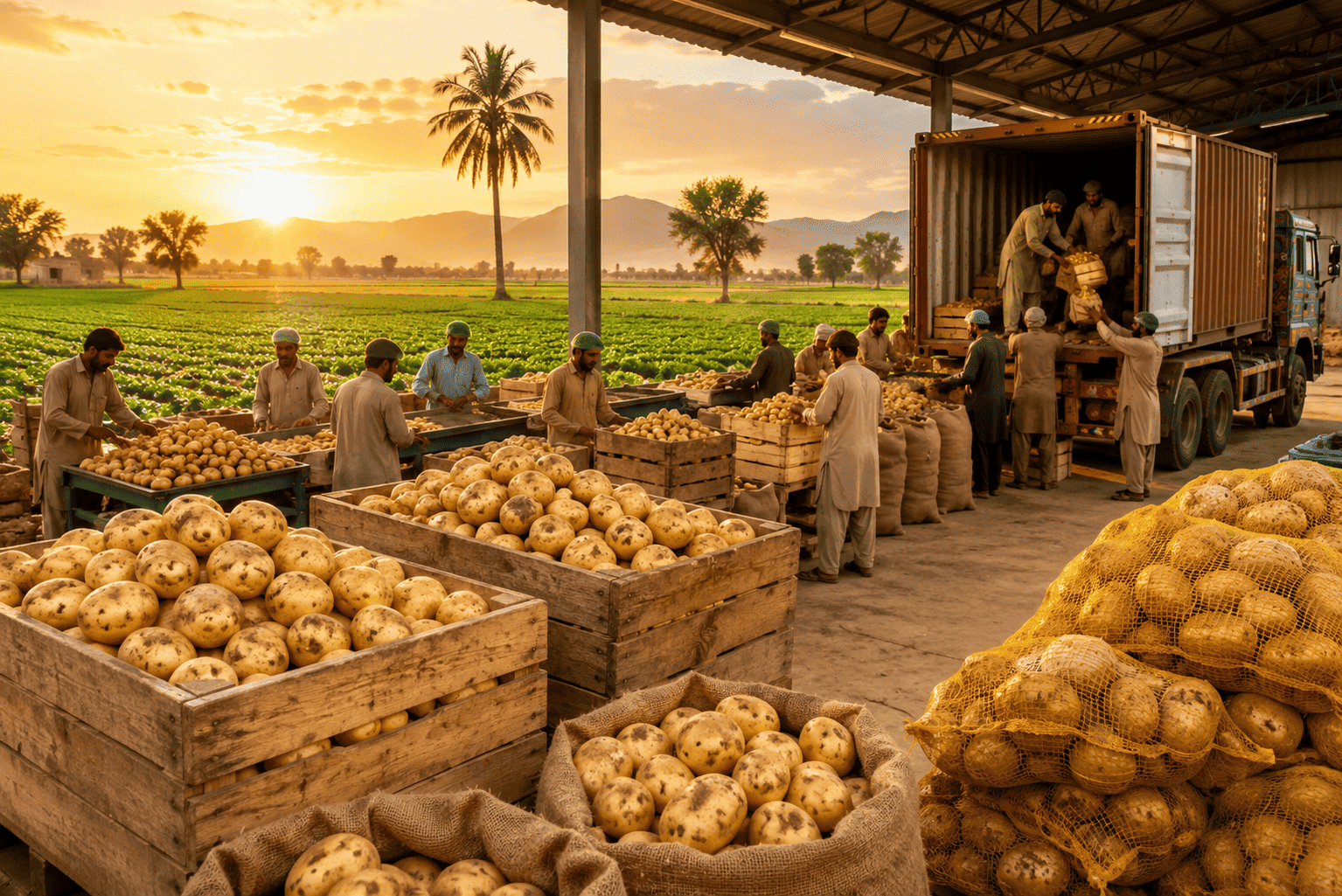 Fresh Potatoes Exporter