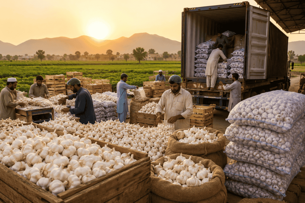 Garlic Export in Pakistan