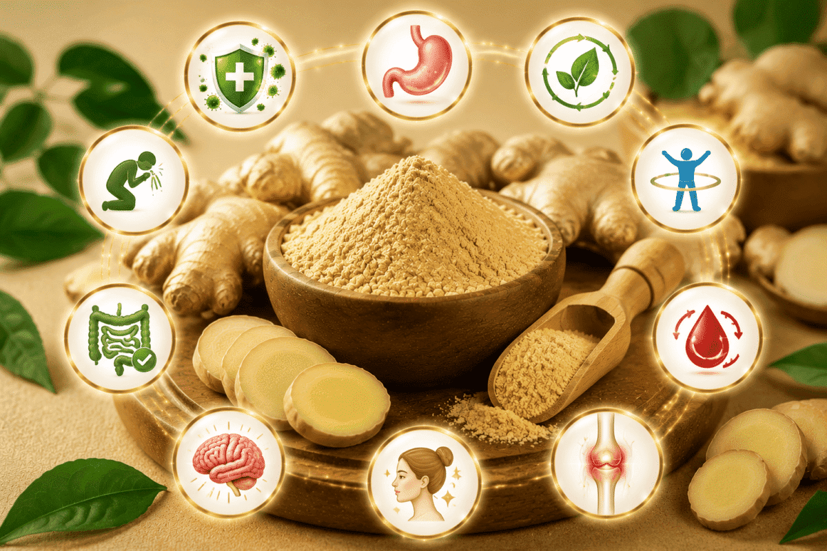 Ginger Powder Health Benefits