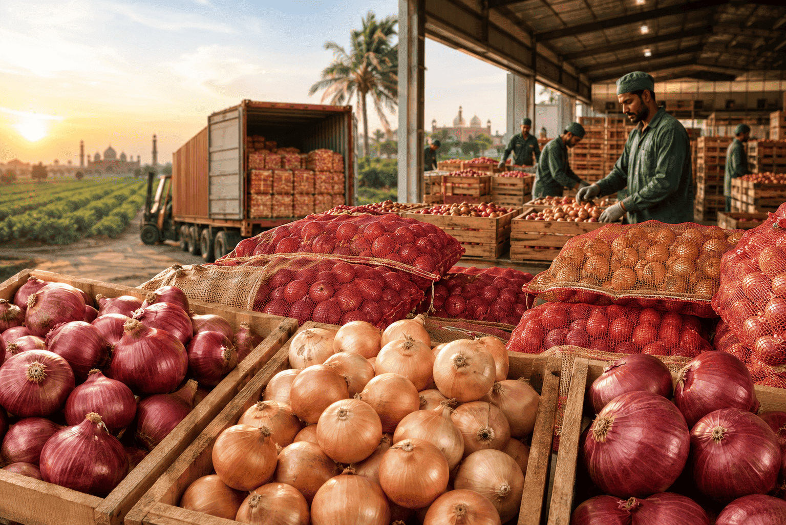 Pakistan Onion Supplier and Exporter